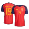 LAMINE YAMAL #19 Spain Soccer Home Jersey 2026 Red - bestfootballkits