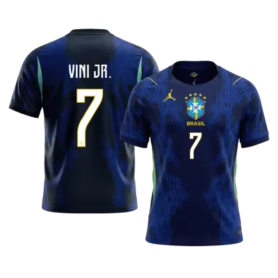 VINI JR. #7 Brazil Away Soccer Jersey World Cup 2026 Navy - bestfootballkits