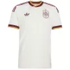 Spain Away Soccer Jersey Kit (Jersey+Shorts) World Cup 2026 White - bestfootballkits