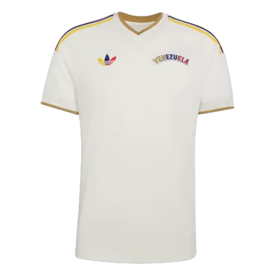 Venezuela Away Soccer Jersey World Cup 2026 White - bestfootballkits