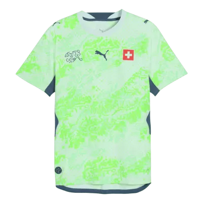 Switzerland Away Soccer Jersey World Cup 2026 Green - bestfootballkits