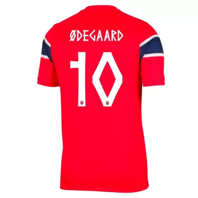 Ødegaard #10 Norway Home Jersey World Cup 2026 - bestfootballkits