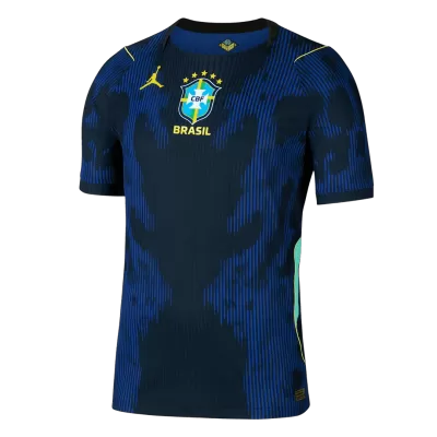 Brazil Soccer Away Jersey 2026 Navy - bestfootballkits