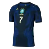 VINI JR. #7 Brazil Soccer Away Jersey 2026 Navy - bestfootballkits