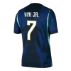 VINI JR. #7 Brazil Soccer Away Jersey 2026 Navy - bestfootballkits