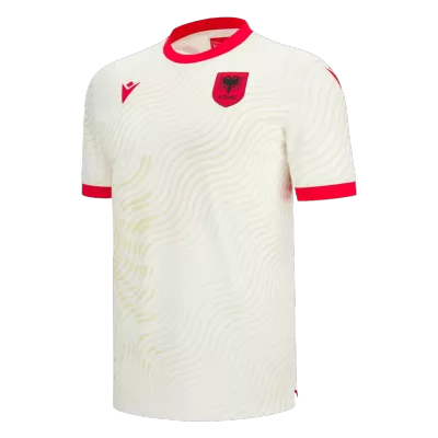 Albania Away Soccer Jersey World Cup 2026 White - bestfootballkits