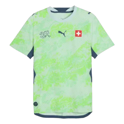 Switzerland Away Soccer Jersey World Cup 2026 Green - bestfootballkits