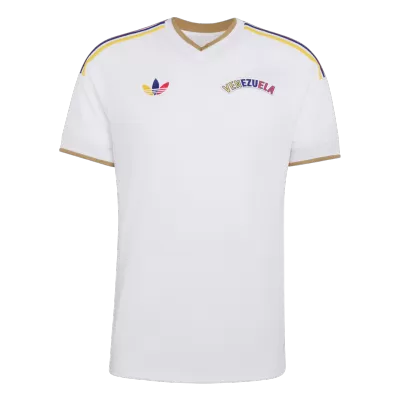 Venezuela Away Soccer Jersey World Cup 2026 White - bestfootballkits
