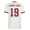 LAMINE YAMAL #19 Spain Away Soccer Jersey World Cup 2026 White - bestfootballkits