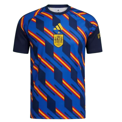 Spain Pre-Match Soccer Jersey World Cup 2026 Navy - bestfootballkits