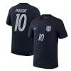 PULISIC #10 USA Soccer Away Jersey 2026 Black - bestfootballkits