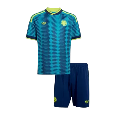 Colombia Away World Cup Kids Jerseys Kit 2026 - bestfootballkits
