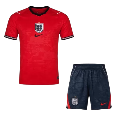 England Away Soccer Jersey Kit(Jersey+Shorts) World Cup 2026 - bestfootballkits