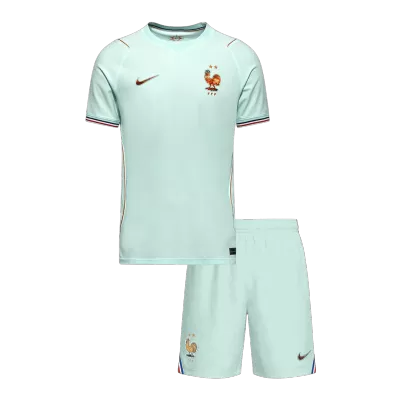 France Away World Cup Kids Jerseys Kit 2026 - bestfootballkits