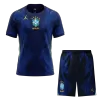 Brazil Away Soccer Jersey Kit(Jersey+Shorts) World Cup 2026 - bestfootballkits