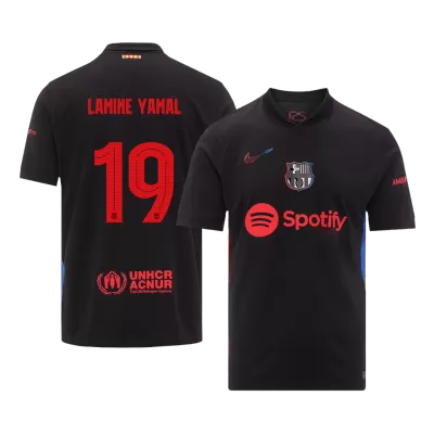 LAMINE YAMAL #19 Barcelona Shirt Away - UCL (Spotify Logo Without Text) - bestfootballkits