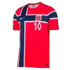 Ødegaard #10 Norway Home Soccer Jersey World Cup 2026 - bestfootballkits