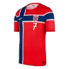 SØRLOTH #7 Norway Soccer Home Jersey 2026 Red - bestfootballkits