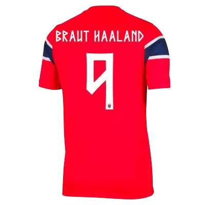 BRAUT HAALAND #9 Norway Soccer Home Jersey 2026 Red - bestfootballkits