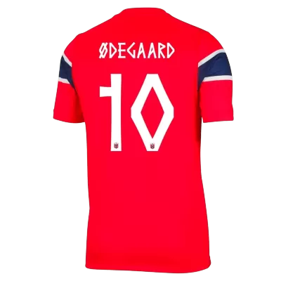 Ødegaard #10 Norway Home Soccer Jersey World Cup 2026 - bestfootballkits