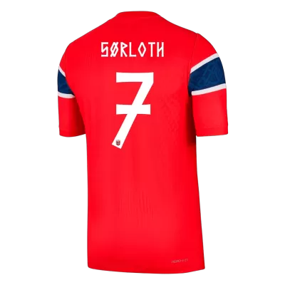 SØRLOTH #7 Norway Soccer Home Jersey 2026 Red - bestfootballkits