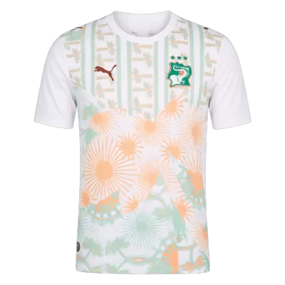 Côte d'Ivoire Away Soccer Jersey World Cup 2026 White - bestfootballkits