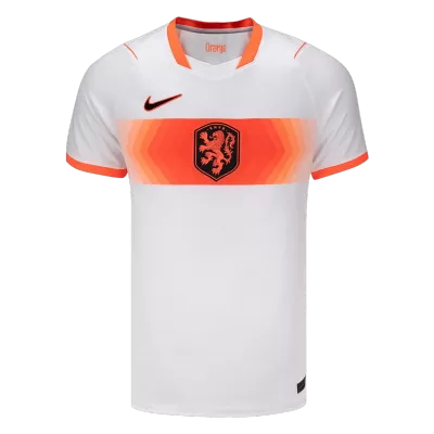Netherlands Away Soccer Jersey World Cup 2026 White - bestfootballkits