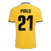 PIRLO #21 Retro Juventus Away Soccer Jersey 2013/14 Yellow - bestfootballkits