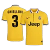 CHIELLINI #3 Retro Juventus Away Soccer Jersey 2013/14 - bestfootballkits