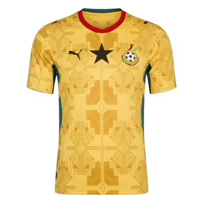 Ghana Away Soccer Jersey World Cup 2026 Yellow - bestfootballkits