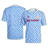 Retro Manchester United Away Soccer Jersey 1990/92 Blue - bestfootballkits