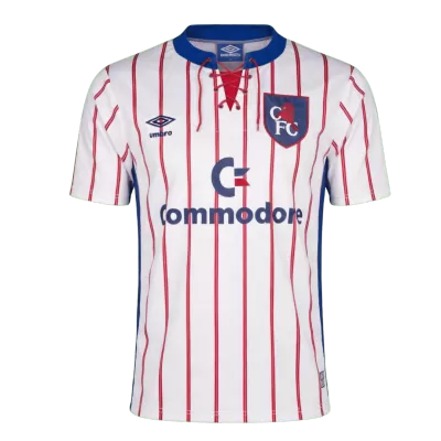Men Retro Fan Version 1992/94 Chelsea Away Soccer Jersey White - bestfootballkits