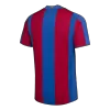 Men Retro Fan Version 07/08 Barcelona Home Soccer Jersey Short Sleeve Blue&Garnet - bestfootballkits