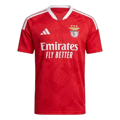 Men Fan 26/27 Benfica Home Soccer Jersey Short Sleeve Red - bestfootballkits