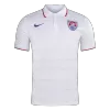 Men Retro Fan Version 2014 United States Home Soccer Jersey Short Sleeve White - bestfootballkits