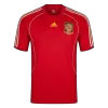 Men Retro Fan Version 2008 Spain Home Soccer Jersey Short Sleeve Red - bestfootballkits