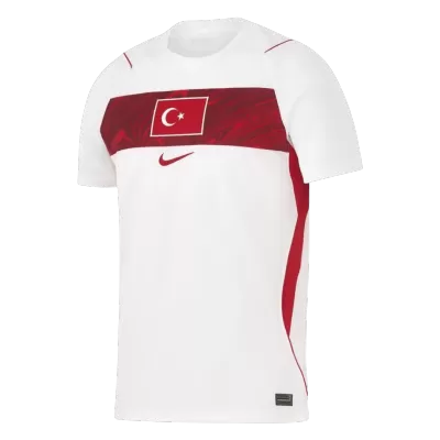 Men Fan 2026 Turkey Away Soccer Jersey World Cup 2026 White - bestfootballkits