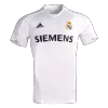 Men Retro Fan Version 05/06 Real Mardid Home Soccer Jersey Short Sleeve White - bestfootballkits