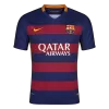 Men Retro Fan Version 15/16 Barcelona Home Short Sleeve Blue&Garnet - bestfootballkits
