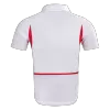 Men Retro Fan Version 2002 South Korea Away Soccer Jersey White - bestfootballkits