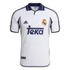 Men Retro Fan Version 2000/01 Real Mardid Home Soccer Jersey White - bestfootballkits
