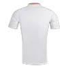 Men Retro Fan Version 10/12 Spain Away Soccer Jersey Short Sleeve White - bestfootballkits