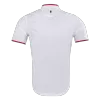 Men Retro Fan Version 13/14 Manchester United Away Soccer Jersey White - bestfootballkits