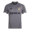 Men Retro Fan Version 05/06 Real Mardid Third Soccer Jersey Grey - bestfootballkits