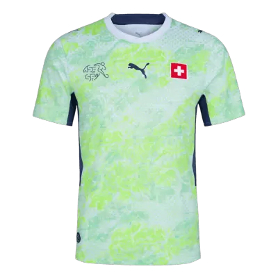 Switzerland Soccer Away Jersey 2026 Green - bestfootballkits