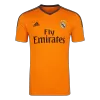 Men Retro Fan Version 13/14 Real Mardid Third Soccer Jersey Orange - bestfootballkits
