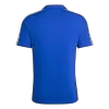 Men Retro Fan Version 1984 France Home Soccer Jersey Short Sleeve Blue - bestfootballkits