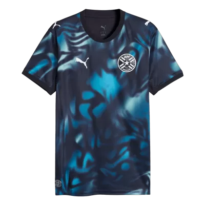 Men Fan Paraguay Away Soccer Jersey World Cup 2026 Navy - bestfootballkits