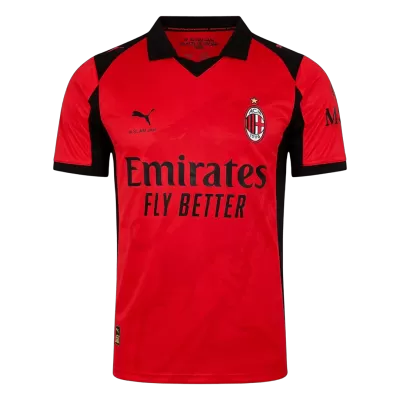 AC Milan x Slam Jam Soccer Jersey 2025/26 Red - bestfootballkits