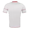 Men Retro Fan Version 2010 New York Red Bulls Home Soccer Jersey Short Sleeve White - bestfootballkits